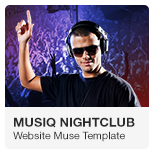 Musiq Nightclub Bar Discoteque Website Adobe Muse Template