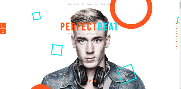 PerfectBeat - DJ Booking Agency Muse Template - 2