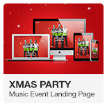 XMas - Christmas New Year Party Adobe Muse Template
