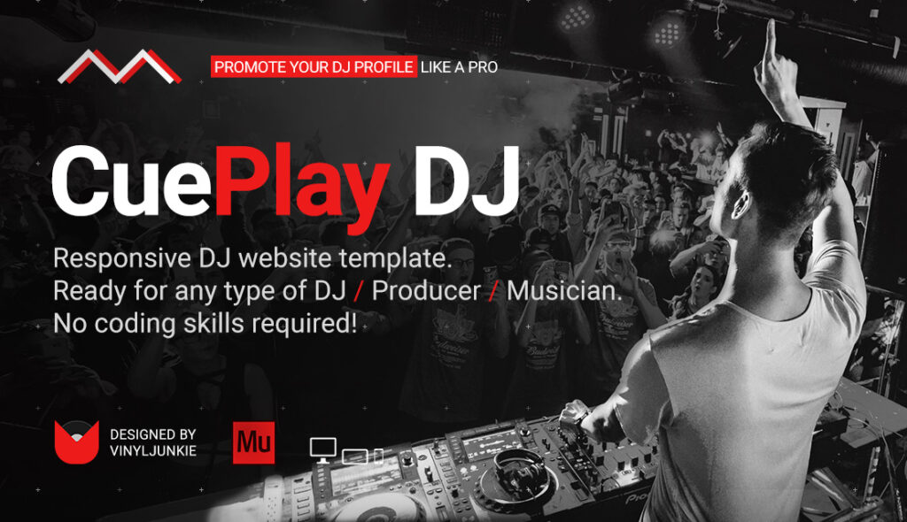 CuePlay DJ - Personal DJ website